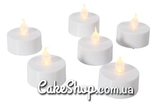 ⋗ Свеча светодиодная мерцающая на батарейке купить в Украине ➛ CakeShop.com.ua, фото