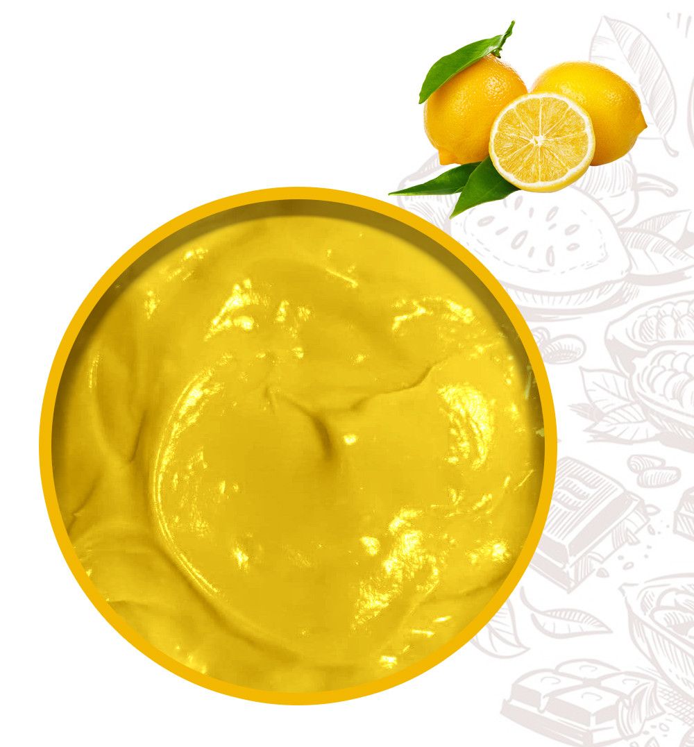 ⋗ Начинка термостабільна кремова Кремфіл Лимон, 1 кг купити в Україні ➛ CakeShop.com.ua, фото