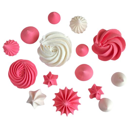 ⋗ Декор Меренга микс розово-белая ТМ Ириска купить в Украине ➛ CakeShop.com.ua, фото