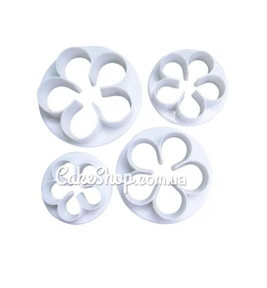 ⋗ Набір вирубок Троянда з 4-х штук купити в Україні ➛ CakeShop.com.ua, фото