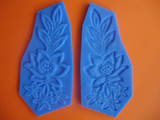 ⋗ Силиконовый молд Кружевная композиция 2 купить в Украине ➛ CakeShop.com.ua, фото