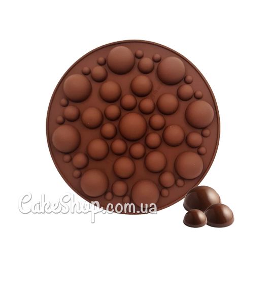 ⋗ Силиконовая форма Пузырьки купить в Украине ➛ CakeShop.com.ua, фото