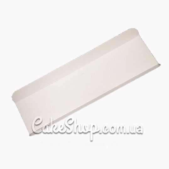 ⋗ Подложка под эклеры 16х4 см Белая купить в Украине ➛ CakeShop.com.ua, фото