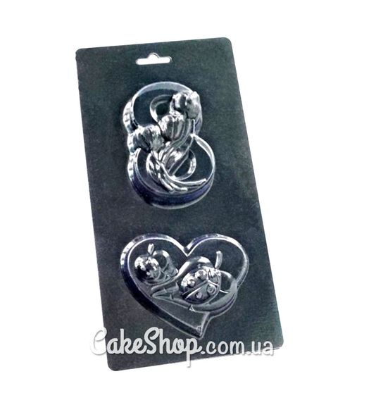 ⋗ Пластиковая форма для шоколада Набор подарочный №1 "8 Марта" купить в Украине ➛ CakeShop.com.ua, фото