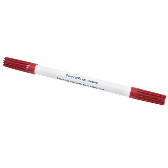 ⋗ Фломастер двусторонний Lesepidado Красный купить в Украине ➛ CakeShop.com.ua, фото