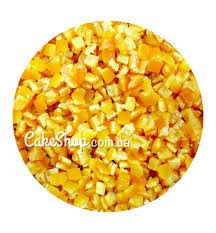 ⋗ Цедра апельсина в кубиках 6х6 мм, 1 кг купити в Україні ➛ CakeShop.com.ua, фото