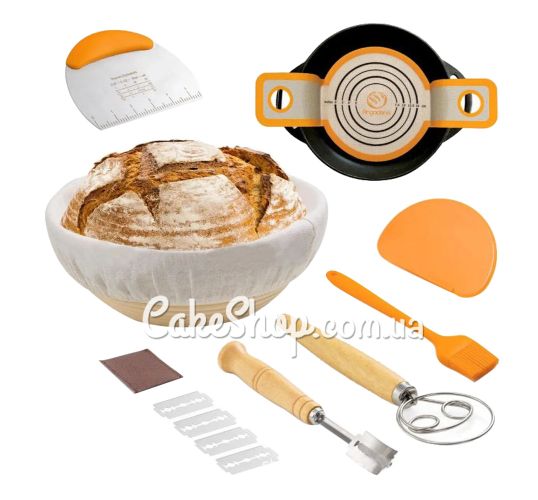 ⋗ Набір для вистоювання хліба круглий Великий купити в Україні ➛ CakeShop.com.ua, фото
