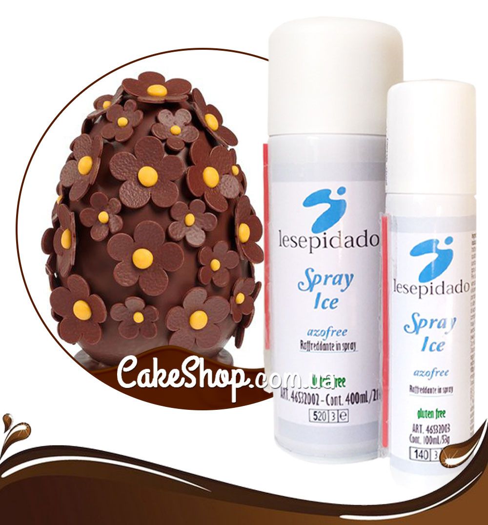 ⋗ Спрей для швидкого охолодження шоколаду Lesepidado, 400мл купити в Україні ➛ CakeShop.com.ua, фото