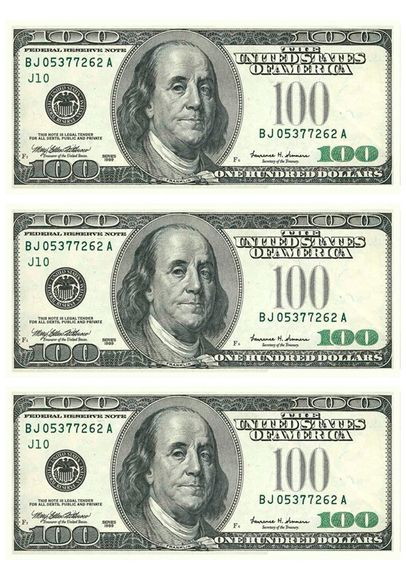 ⋗ Вафельная картинка Деньги 11 купить в Украине ➛ CakeShop.com.ua, фото