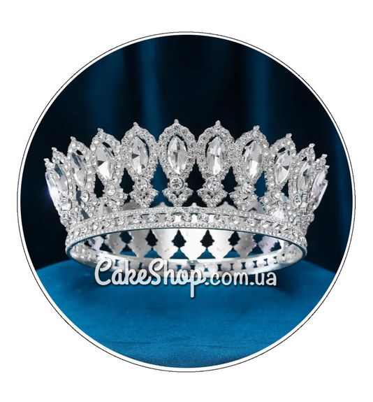 ⋗ Корона Бардийская Серебро купить в Украине ➛ CakeShop.com.ua, фото