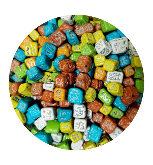 ⋗ Декор шоколадний Камінці кольорові, 50 г купити в Україні ➛ CakeShop.com.ua, фото