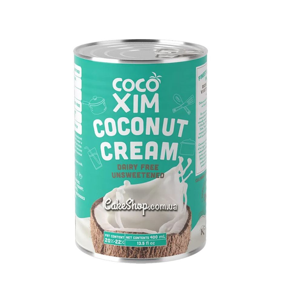 Кокосовое молоко 20-22% Cocoxim, 400 мл - фото