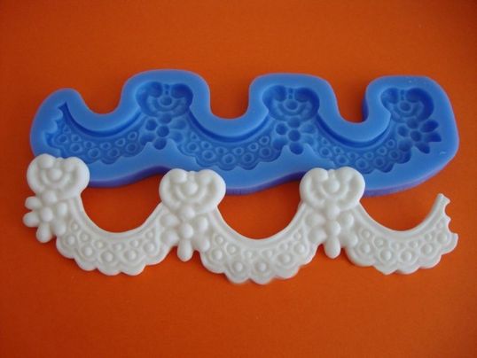 ⋗ Силиконовый молд Бордюр лента 4 купить в Украине ➛ CakeShop.com.ua, фото