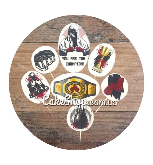 ⋗ Сахарные фигурки Сет Бокс топ ТМ Сладо купить в Украине ➛ CakeShop.com.ua, фото