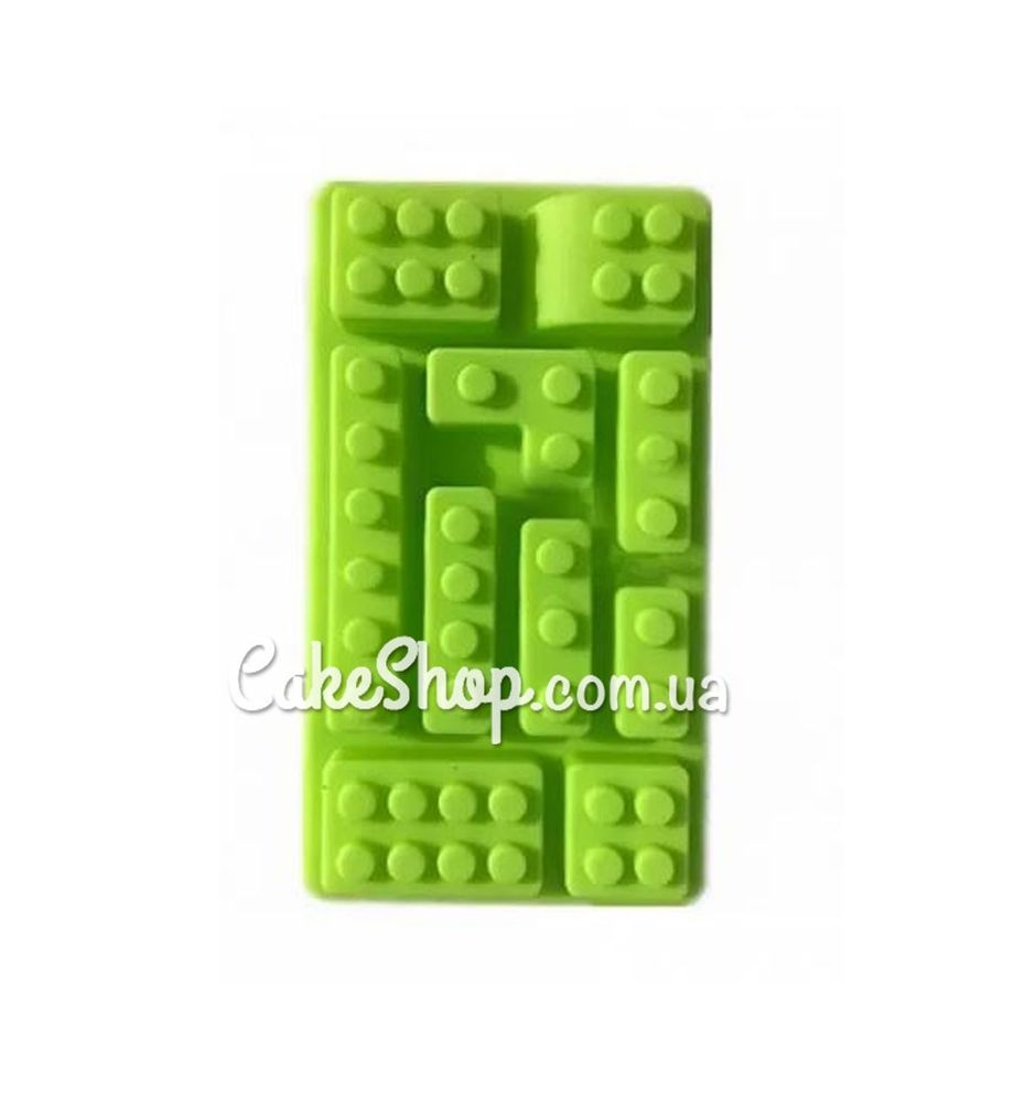 Силиконовая форма для конфет, льда и мармелада Лего - фото