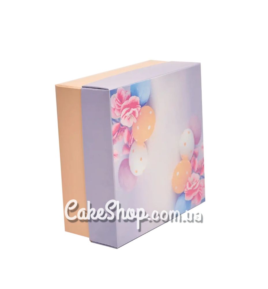 Коробка для десертів 15х15х7, Великодня - фото