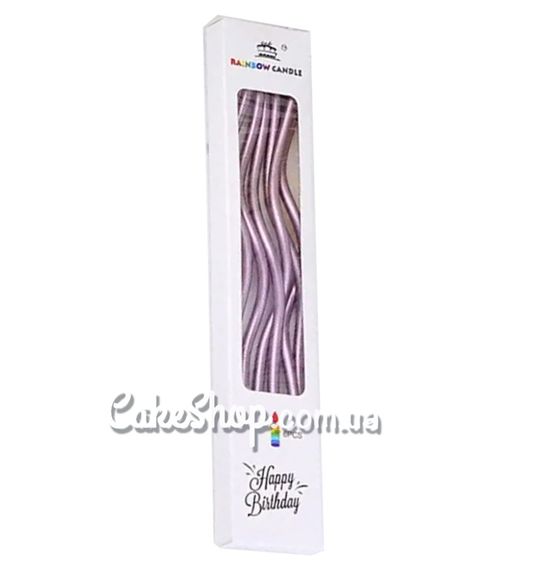 ⋗ Свічки тортові Коктейльні рожеві, 6 шт купить в Украине ➛ CakeShop.com.ua, фото