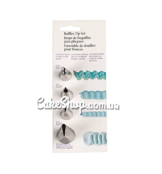 ⋗ Набор кондитерских насадок #2 (4 шт) купить в Украине ➛ CakeShop.com.ua, фото