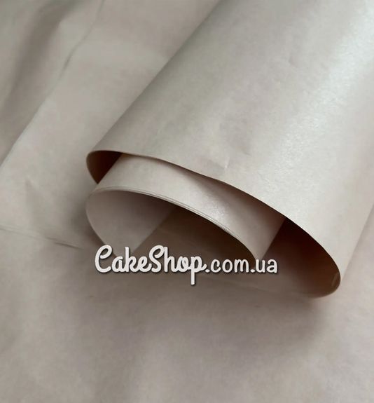 ⋗ Бумага тишью плотная Beige с перламутром, 10 листов купить в Украине ➛ CakeShop.com.ua, фото