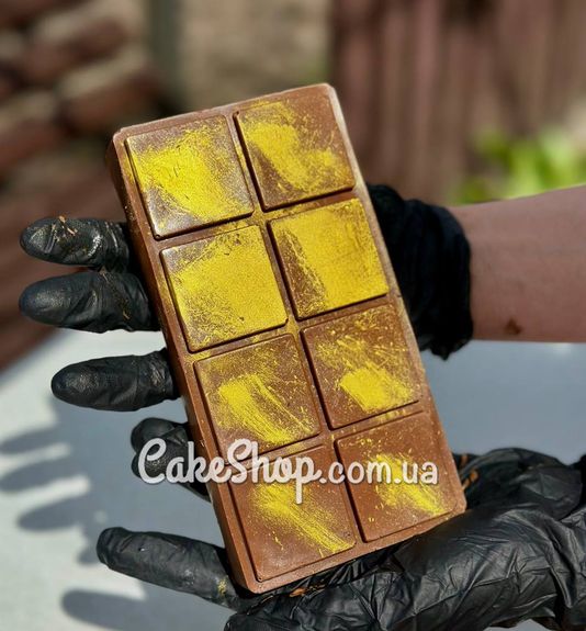 ⋗ Силіконова форма плитка Дубайський шоколад 2 купити в Україні ➛ CakeShop.com.ua, фото