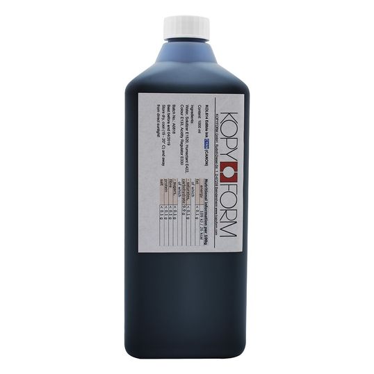 ⋗ Барвник для харчового принтера Kopyform Cyan (Синій) -1000 мл купити в Україні ➛ CakeShop.com.ua, фото