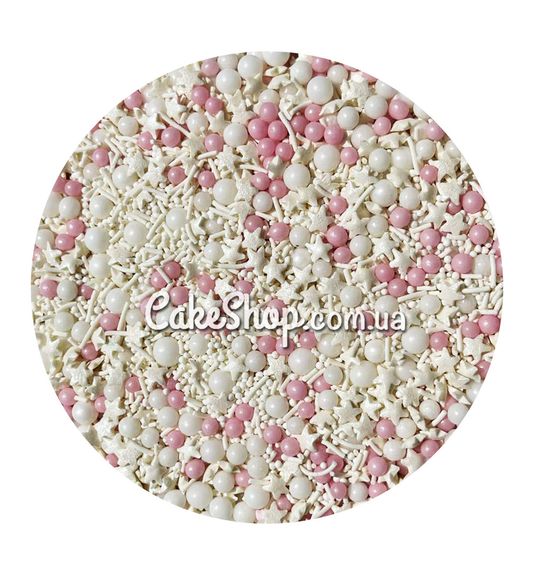 ⋗ Посыпка сахарная ТМ Сладо Перламутровый коктейль, 50г купить в Украине ➛ CakeShop.com.ua, фото