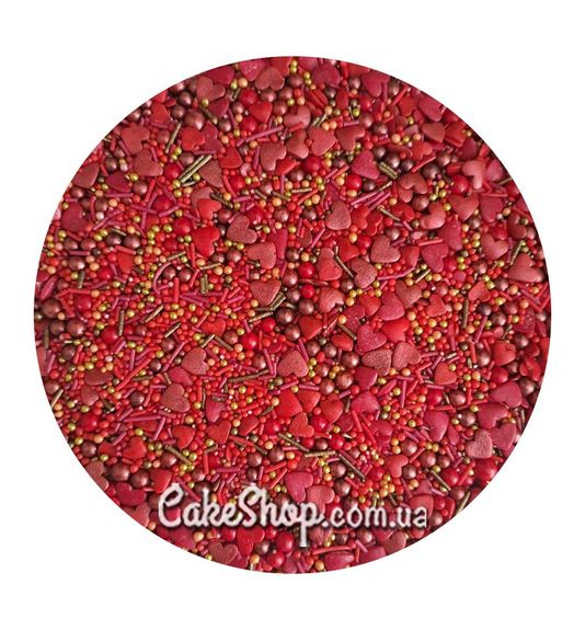⋗ Посипка цукрова Перламутровий мікс з перлинами # 7, 50 г купити в Україні ➛ CakeShop.com.ua, фото