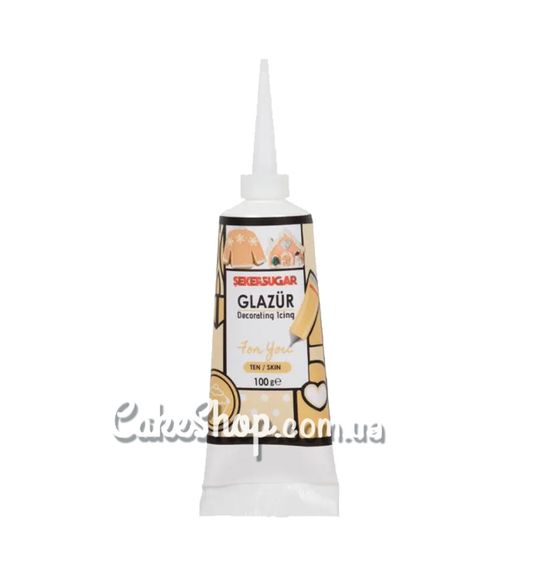 ⋗ Айсинг для пряників Sekersugar Тілесний, 100 г купити в Україні ➛ CakeShop.com.ua, фото
