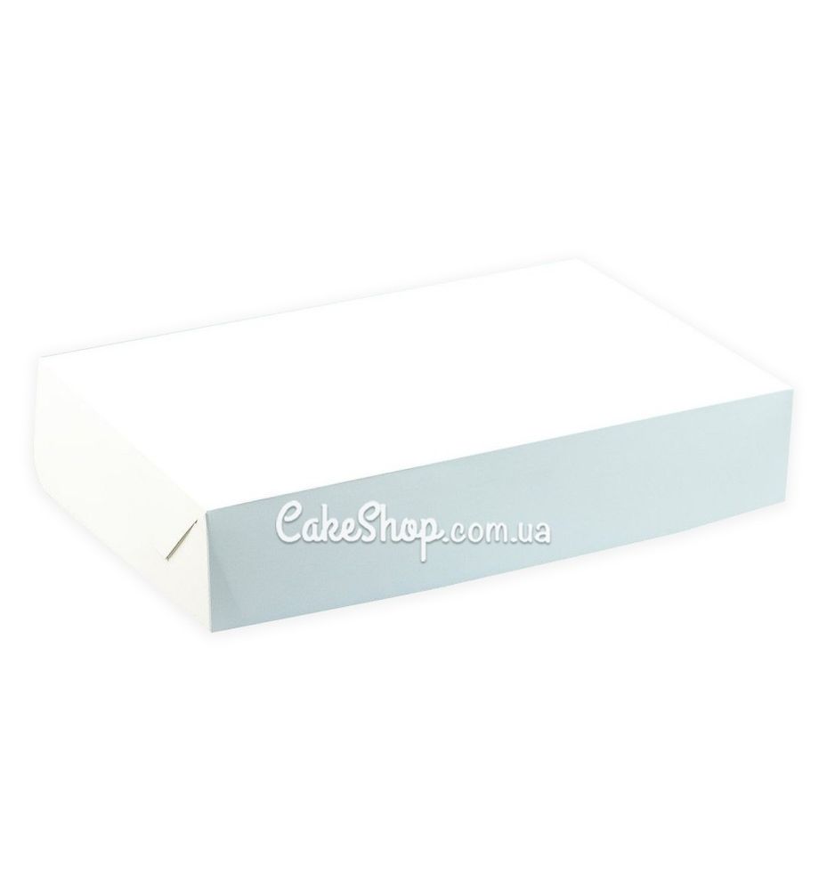 Коробка для десертів без вікна 30х20х6, Біла - фото