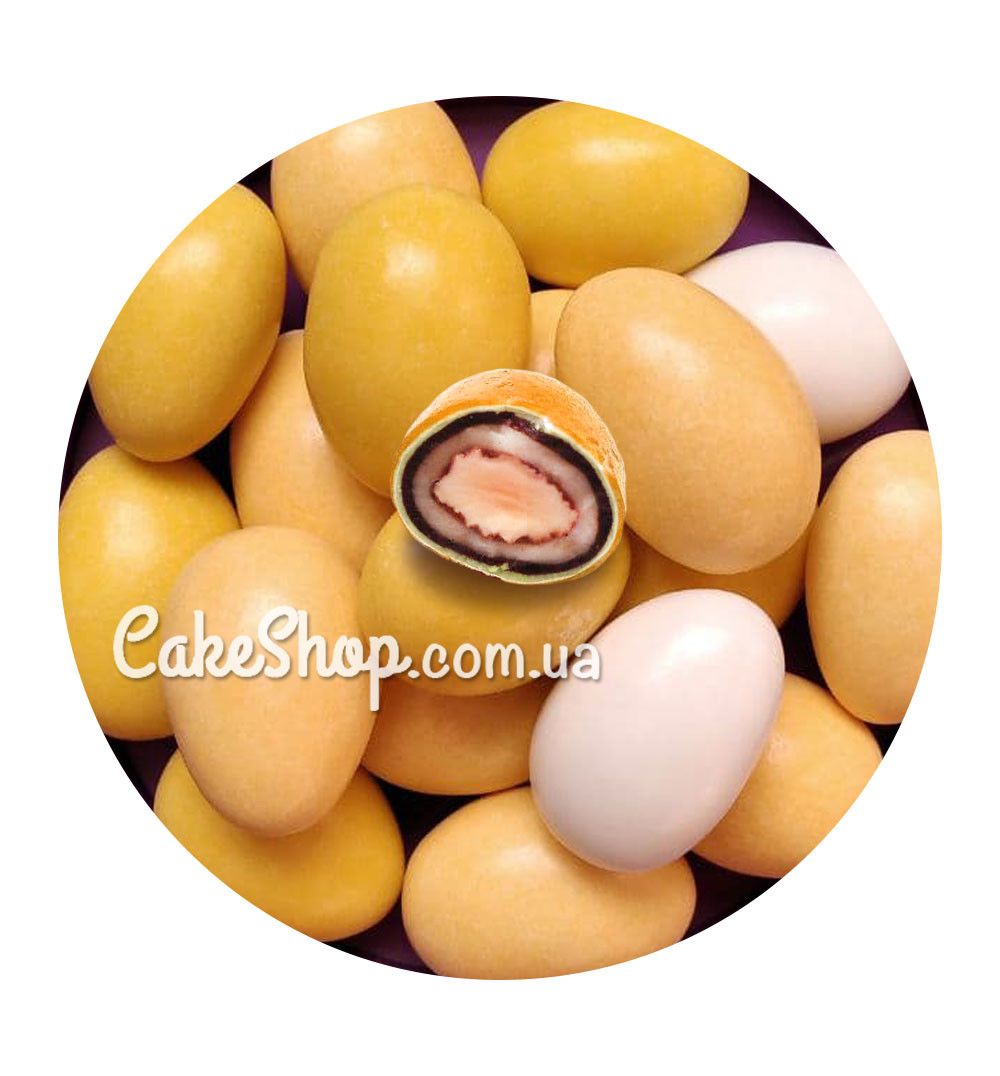 ⋗ Декор шоколадный Яйца (желтый микс) купить в Украине ➛ CakeShop.com.ua, фото