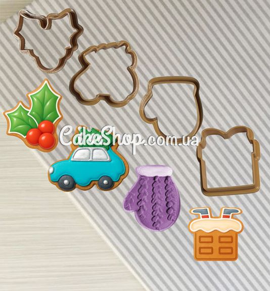 ⋗ Вырубка пластиковая Мини-набор 11 купить в Украине ➛ CakeShop.com.ua, фото