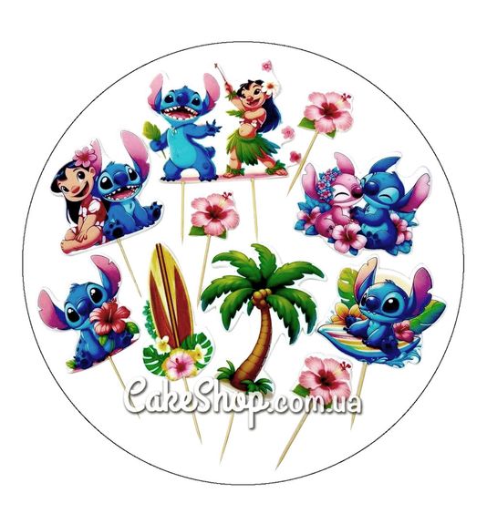 ⋗ Цукрові фігурки топери MAXI Стіч ТМ ДімК купити в Україні ➛ CakeShop.com.ua, фото