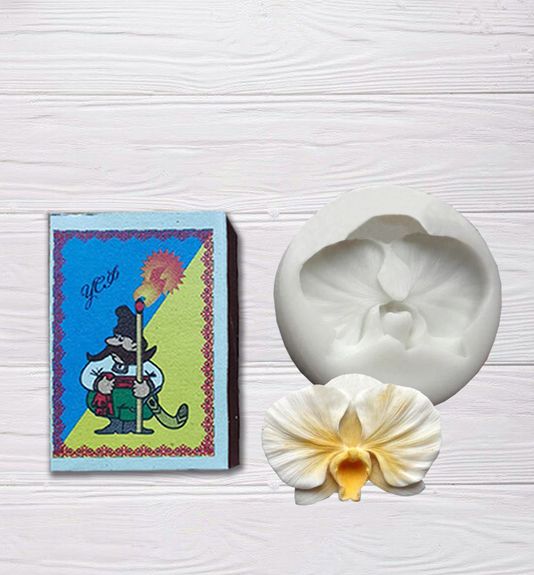 ⋗ Силіконовий молд Орхідея 4 купити в Україні ➛ CakeShop.com.ua, фото