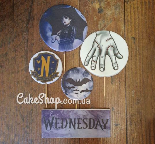 ⋗ Цукрові фігурки набір Венздей 2, Сладо купити в Україні ➛ CakeShop.com.ua, фото