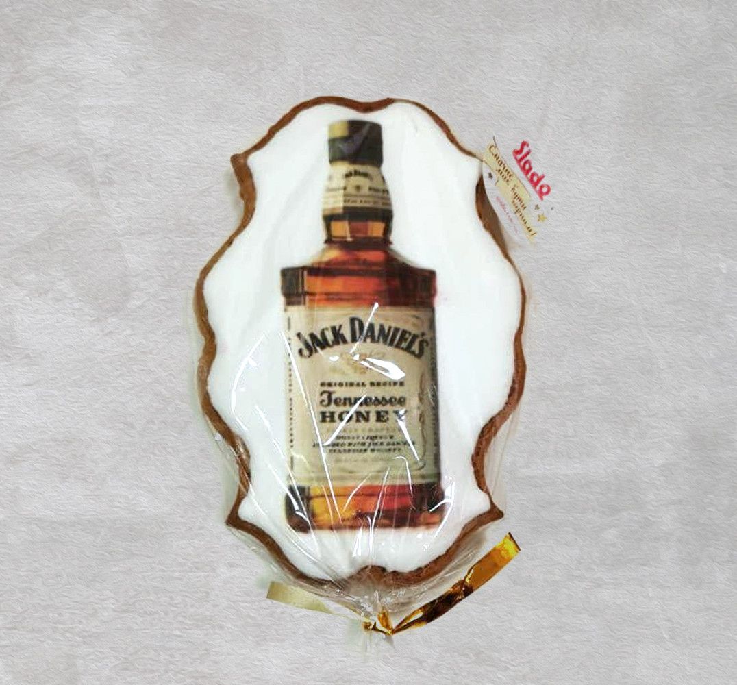 ⋗ Медово-імбирний пряник Jack Daniel's Honey купити в Україні ➛ CakeShop.com.ua, фото