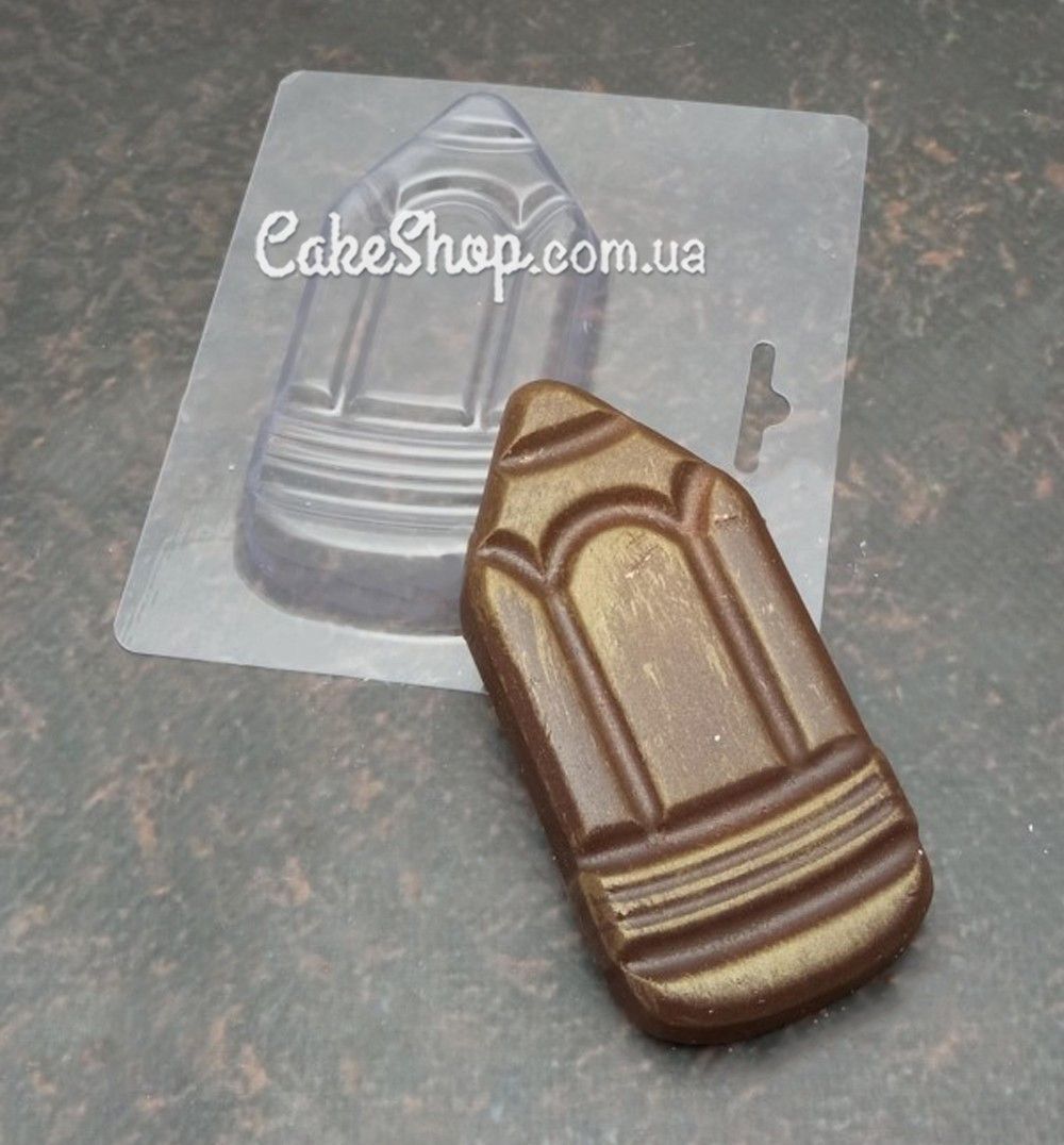 ⋗ Пластиковая форма для шоколада Карандаш 1 купить в Украине ➛ CakeShop.com.ua, фото