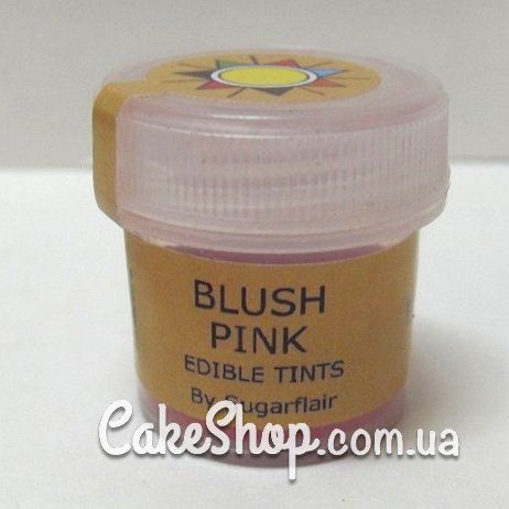 Барвник сухий Рожевий рум'янець Blush pink by Sugarflair 5 мл - фото