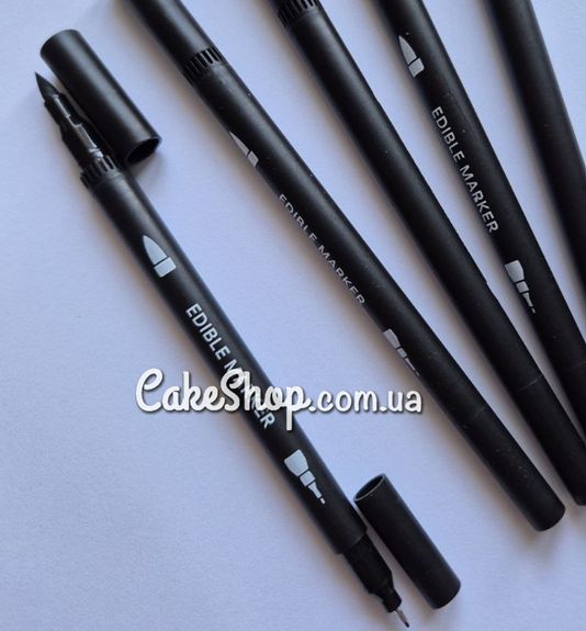 ⋗ Пищевый маркер двухсторонний., Черный купить в Украине ➛ CakeShop.com.ua, фото