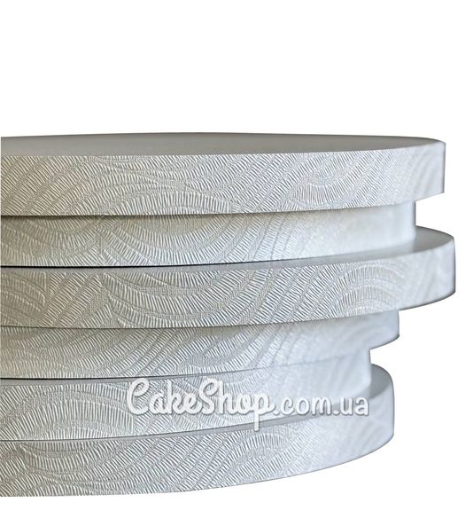 ⋗ Підложка під торт посилена Весільна біла, d-25 см h-3,5 см купити в Україні ➛ CakeShop.com.ua, фото