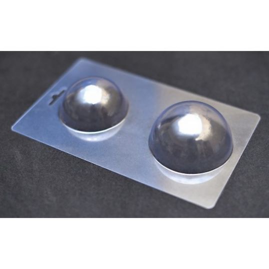 ⋗ Пластикова форма для шоколаду  Напівсфера 5,6см; 6,6см, 2 шт купити в Україні ➛ CakeShop.com.ua, фото