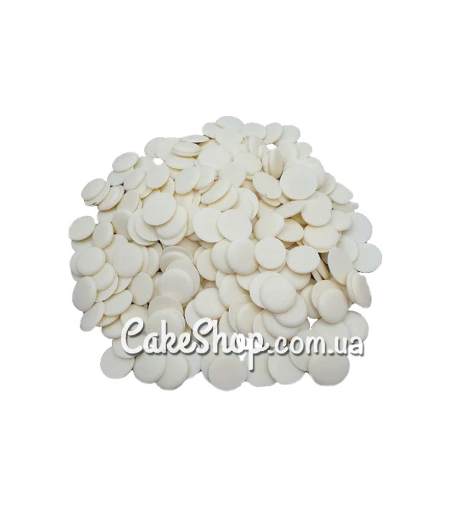 Шоколадна глазур Royall в монетках Білий шоколад, 1 кг - фото