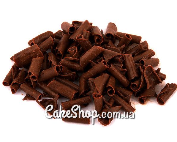 Шоколадний декор Пелюстки Чорний шоколад, 50 г - фото