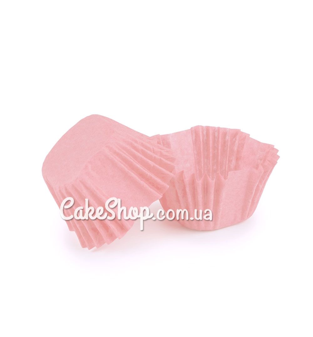 ⋗ Паперові форми для цукерок і десертів 3х3 см, ніжно рожеві 50 шт купити в Україні ➛ CakeShop.com.ua, фото