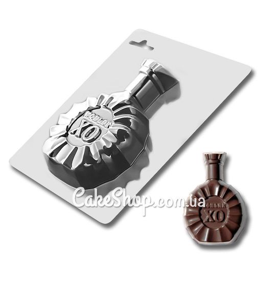 ⋗ Пластиковая форма для шоколада Коньяк ХО купить в Украине ➛ CakeShop.com.ua, фото