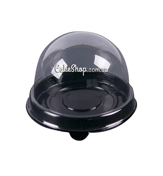 ⋗ Упаковка для Моті купольна чорна d-6 см, 5 шт купити в Україні ➛ CakeShop.com.ua, фото