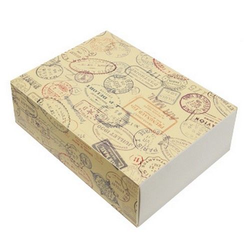 ⋗ Коробка на 12 макаронс, еклер і товарів Hand Made Печатки, 11,5х15,5х5 см купити в Україні ➛ CakeShop.com.ua, фото