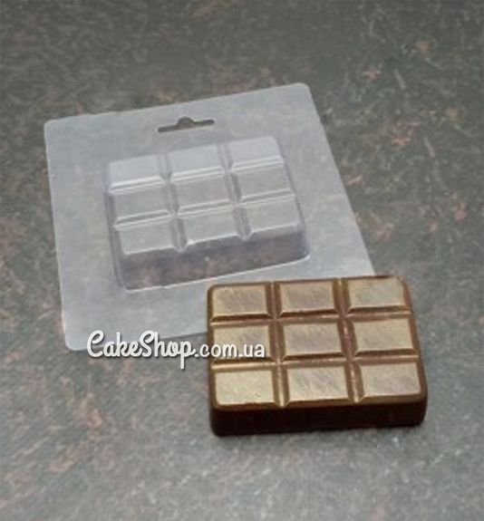 ⋗ Пластиковая форма для шоколада Мини-шоколадка 1 купить в Украине ➛ CakeShop.com.ua, фото