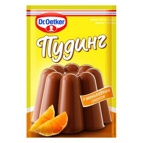 ⋗ Пудинг з шоколадним смаком (ТМ Dr.Oetker) купити в Україні ➛ CakeShop.com.ua, фото