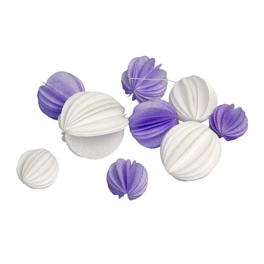 ⋗ Вафельные шары Сиреневые 9 шт купить в Украине ➛ CakeShop.com.ua, фото