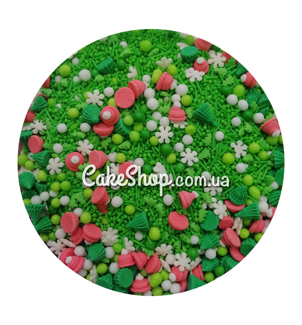 ⋗ Посыпка сахарная SD Радость эльфа, 50г купить в Украине ➛ CakeShop.com.ua, фото